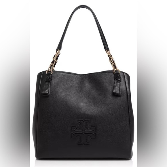 Tory Burch Handbags - *Tory Burch- Black Tory Burch Large Harper Tote